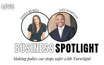 Business Spotlight: Jazz Hampton making police stops safer with Turnsignl